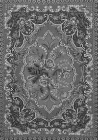 Medallion Gray French Rug, tr473gry