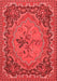 Medallion Red French Area Rugs