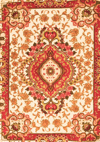 Persian Orange Traditional Rug, tr4741org