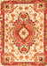 Persian Orange Traditional Rug, tr4741org