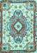 Persian Light Blue Traditional Rug, tr4741lblu