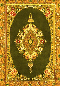 Persian Yellow Traditional Rug, tr4742yw