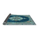 Sideview of Persian Light Blue Traditional Rug, tr4742lblu