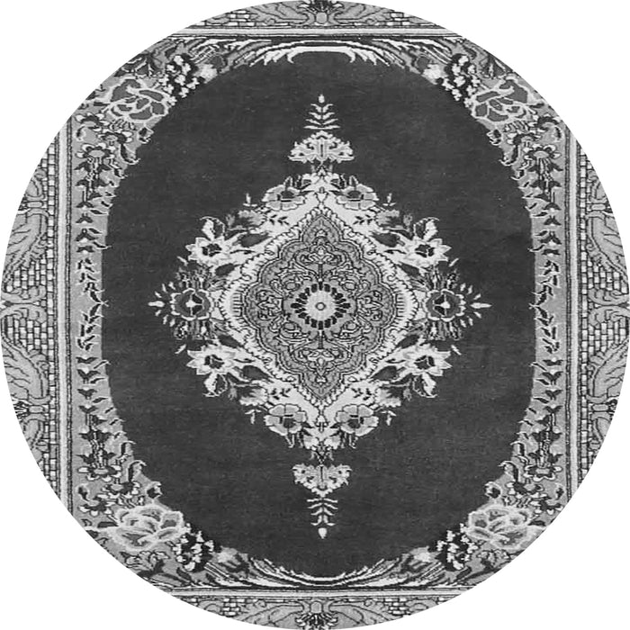 Square Persian Gray Traditional Rug, tr4742gry