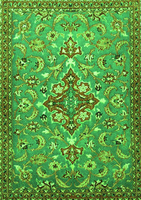 Persian Green Traditional Rug, tr4743grn