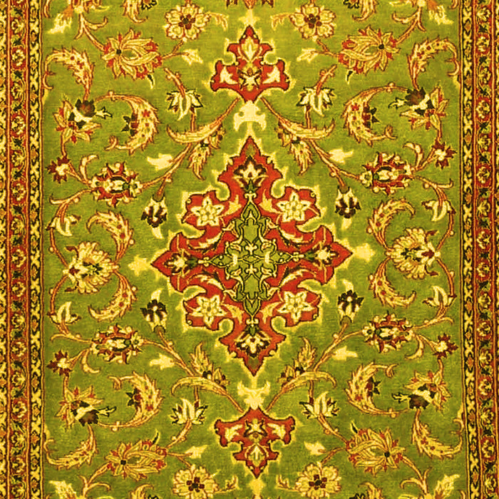 Persian Yellow Traditional Rug, tr4743yw