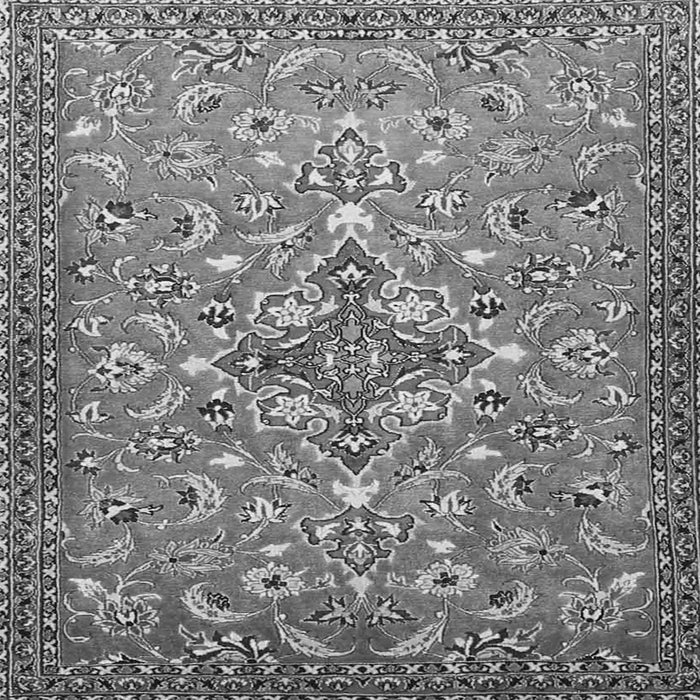 Serging Thickness of Persian Gray Traditional Rug, tr4743gry