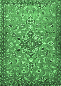 Persian Emerald Green Traditional Rug, tr4743emgrn