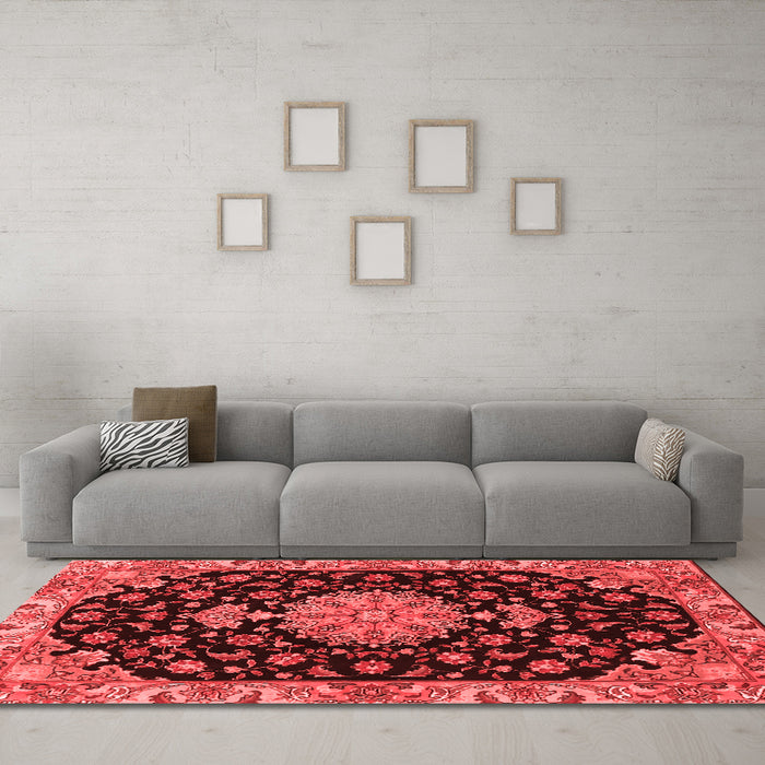Traditional Red Washable Rugs
