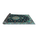 Sideview of Medallion Light Blue Traditional Rug, tr4744lblu