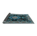 Sideview of Medallion Light Blue Traditional Rug, tr4745lblu