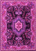 Medallion Pink Traditional Rug, tr4745pnk