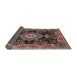 Sideview of Traditional Pink Medallion Rug, tr4746