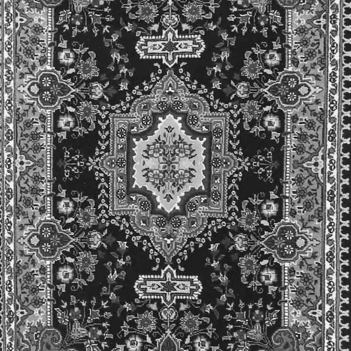Medallion Gray Traditional Rug, tr4746gry