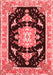 Medallion Red Traditional Area Rugs