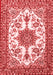 Medallion Red Traditional Area Rugs