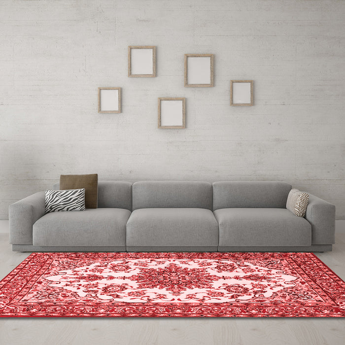 Traditional Red Washable Rugs