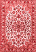 Medallion Red Traditional Area Rugs