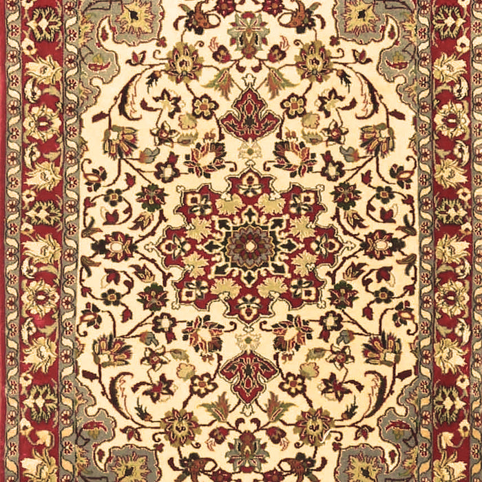 Medallion Brown Traditional Rug, tr4749brn
