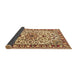 Sideview of Medallion Brown Traditional Rug, tr4749brn