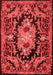 Medallion Red French Area Rugs