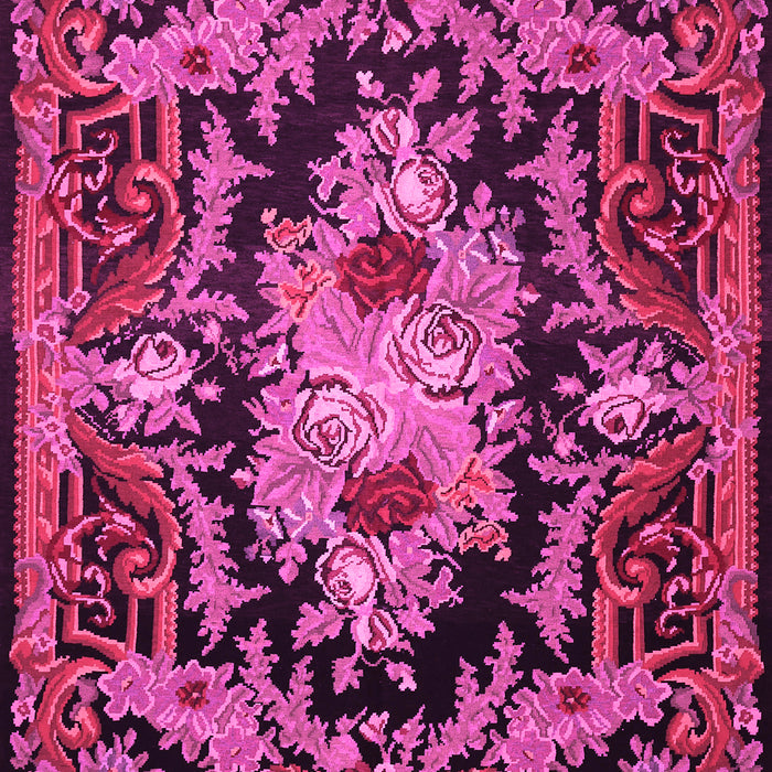 Medallion Pink French Rug, tr474pnk