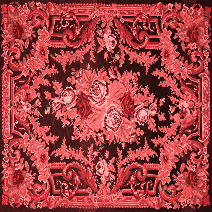 Medallion Red French Rug, tr474red
