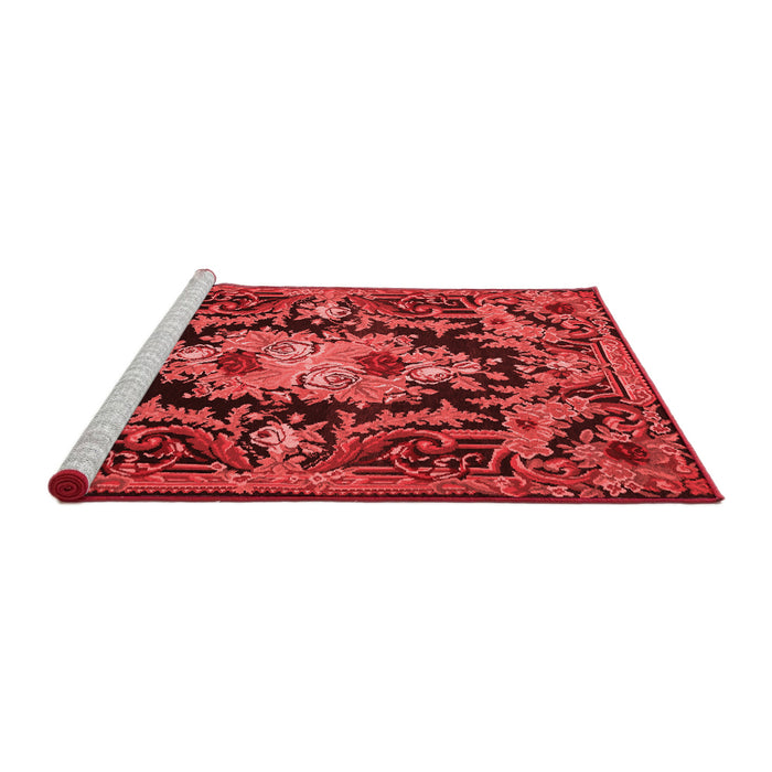 French Red Washable Rugs
