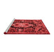 French Red Washable Rugs