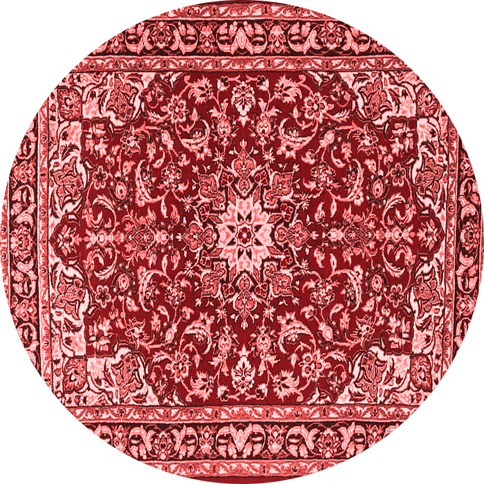 Machine Washable Oriental Red Traditional Rug, wshtr4750red