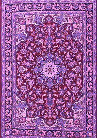 Oriental Purple Traditional Rug, tr4750pur