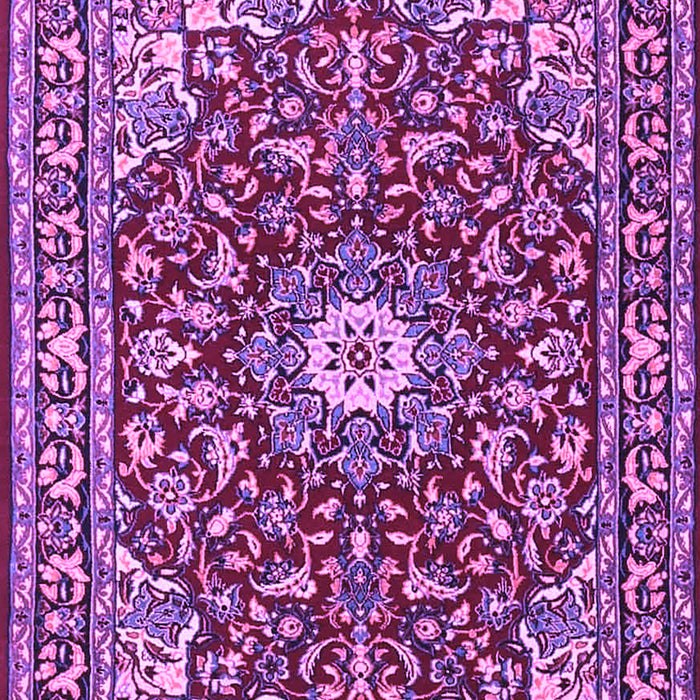 Oriental Purple Traditional Rug, tr4750pur