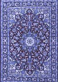 Oriental Blue Traditional Rug, tr4750blu