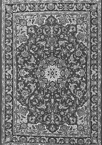 Oriental Gray Traditional Rug, tr4750gry