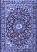 Oriental Blue Traditional Rug, tr4750blu