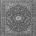 Serging Thickness of Oriental Gray Traditional Rug, tr4750gry