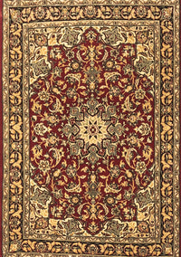 Oriental Brown Traditional Rug, tr4750brn