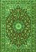 Oriental Green Traditional Rug, tr4750grn