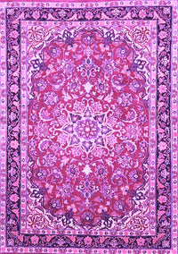 Oriental Purple Traditional Rug, tr4752pur