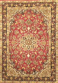 Oriental Brown Traditional Rug, tr4752brn