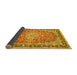Sideview of Oriental Yellow Traditional Rug, tr4752yw