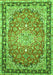 Oriental Green Traditional Rug, tr4752grn
