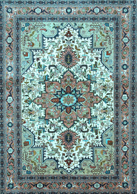 Persian Light Blue Traditional Rug, tr4754lblu