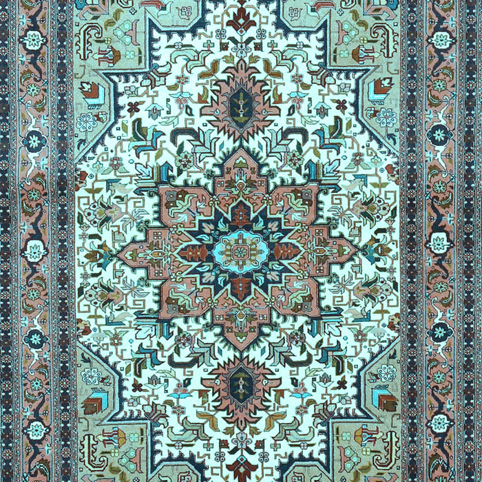 Persian Light Blue Traditional Rug, tr4754lblu
