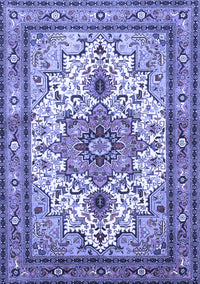 Persian Blue Traditional Rug, tr4754blu