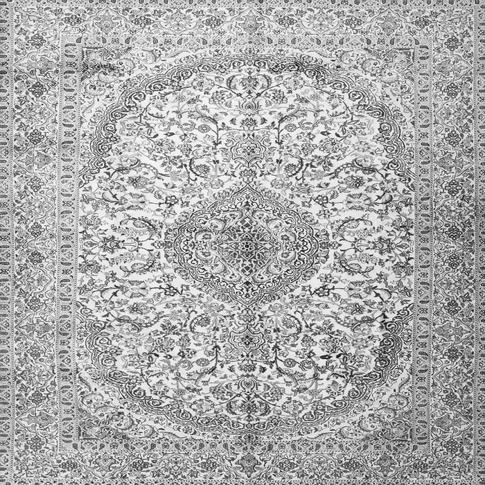 Serging Thickness of Persian Gray Traditional Rug, tr4755gry