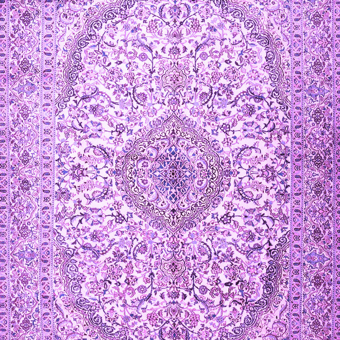 Machine Washable Persian Purple Traditional Area Rugs, wshtr4755pur