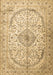 Machine Washable Persian Brown Traditional Rug, wshtr4755brn