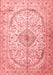 Persian Red Traditional Area Rugs