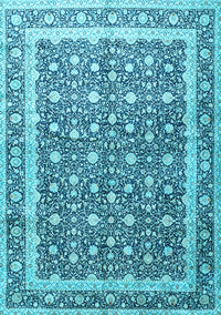 Persian Light Blue Traditional Rug, tr4756lblu